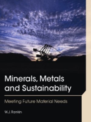 cover image of Minerals, Metals and Sustainability